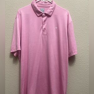 XL Pink Callaway Polo